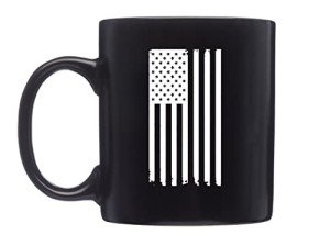 Rogue River Tactical Distressed USA Flag Coffee Mug