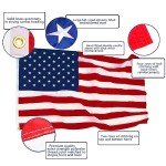 High-Quality 6x10 Ft American Flag with Grommets