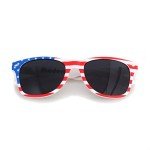Retro 80's USA Flag Patriotic Sunglasses