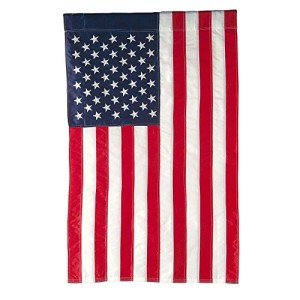 Patriotic Garden Flag with American Flag Design