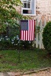 Patriotic Garden Flag with American Flag Design