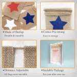 Red, White, and Blue Stars Patriotic Banner