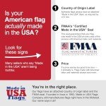 3x5 Heavy Duty American Flag - Made in USA