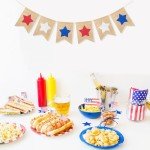 Red, White, and Blue Stars Patriotic Banner