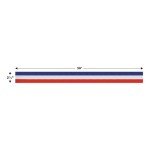 Red, White, Blue Patriotic Crepe Streamer