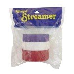 Red, White, Blue Patriotic Crepe Streamer