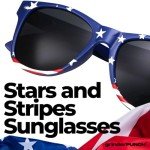American Flag Sunglasses by grinderPUNCH®