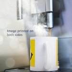 Patriotic USA Eagle and Flag Black Mug