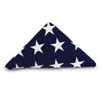 Heavy Duty US Memorial Burial Flag 5x9.5 Ft