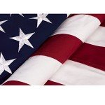Heavy Duty US Memorial Burial Flag 5x9.5 Ft