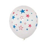 Patriotic 4th of July Latex Balloons – 30 Pack