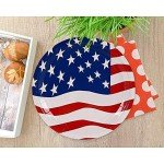 80 Pack Patriotic 9-Inch July 4th Plates