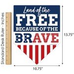Happy Veterans Day Patriotic Lawn Sign - 1 Piece