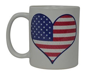 USA Flag Coffee Mug - Perfect Gift for Patriots