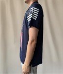 Men's Patriotic American Flag Polo Shirt