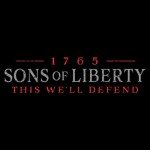 Sons of Liberty Men's Black Patriotic T-Shirt