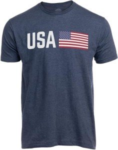 USA Pride T-Shirt for Men and Women – Navy