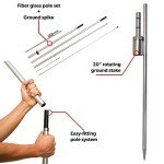 13-Foot Feather Flag Pole Kit with Spike