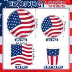 96PCS 4th of July Party Supplies Set