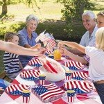 96PCS 4th of July Party Supplies Set