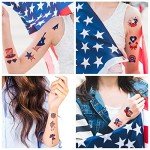 4th of July Temporary Tattoos - 90pcs Set