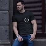 American Flag Patriotic Graphic Tee for Men