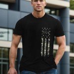 USA Patriotic Graphic Tees for Men
