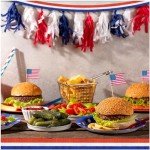 Red, White, & Blue Streamer Decoration Pack