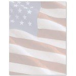 Patriotic Pride Memorial Event Stationery, 100 Sheets