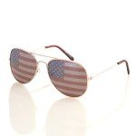 Aviator USA Flag Sunglasses - Perfect for 4th of July