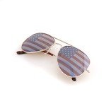Aviator USA Flag Sunglasses - Perfect for 4th of July