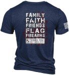 Nine Line "Don't Mess with" Patriotic T-Shirt