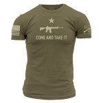 Come and Take It 2A Men's T-Shirt - Military Green