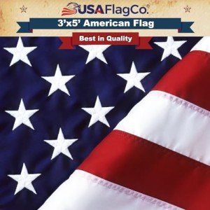 Heavy Duty 3x5 American Flag for Outdoors