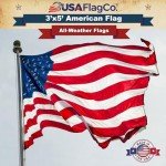 Heavy Duty 3x5 American Flag for Outdoors