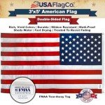 Heavy Duty 3x5 American Flag for Outdoors