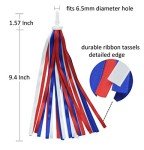 Red, White & Blue Patriotic Bike Streamers