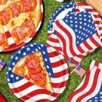 July 4th Party Supplies: Plates, Napkins, Cups Set