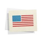 American Flag Note Cards - 12 Pack