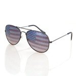 USA Flag Aviator Sunglasses - Perfect for July 4th