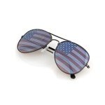 USA Flag Aviator Sunglasses - Perfect for July 4th