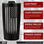 American Flag 20oz Insulated Steel Tumbler