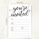 Sweet Heart Patriotic Invitations with Envelopes - 20 Count