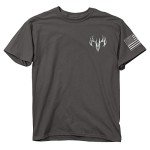 Men's Patriotic Graphic Tee - Charcoal, X-Large