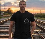 God Bless America Patriotic Graphic T-Shirt for Men