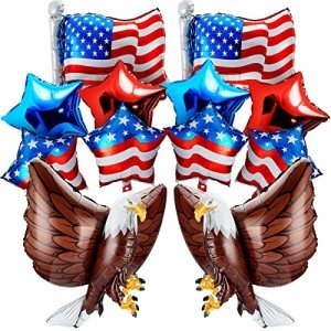 12 Patriotic Balloons for USA Celebrations