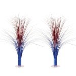 Metallic Spray Centerpieces for Patriotic Parties