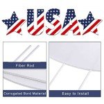 Patriotic Yard Sign Set for Memorial Day & July 4th