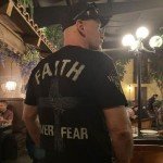 Faith Over Fear Patriotic T-Shirt for Veterans