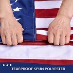 Durable 3x5 FT USA Flag with Embroidered Stars